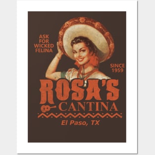 Rosa's Cantina Posters and Art